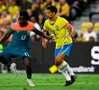 Marquinhos e Irankunda disputa. FOTO: <b>X Socceroos</b>