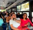Esta fue la última foto que le tomaron al grupo de estudiantes que regresaba al Quindío tras una salida de campo. FOTO: Cortesía