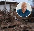 El alcalde de El Litoral del San Juan, Jhon Jairo Gutiérrez, resumió la gravedad de la crisis humanitaria que atraviesa este municipio chocoano tras el terremoto de magnitud 7.4 en San José del Palmar. FOTO: AFP y cortesía redes sociales @JhonJairoGutierrezPretel