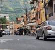 En este punto del barrio Rosalpi se dio uno de los ataques sicariales. FOTO: Santiago Olivares Tobón