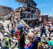 Los voluntarios han sido clave para sacar gente de los escombros. Foto: Manuel Saldarriaga.