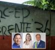 Imagen de referencia de un graffiti del Frente 36 de las Farc. Adelante, los alcaldes amenazados. Foto: Andrés Camilo Suárez Echeverry e imagen tomada de redes.