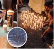 Con velas blancas y un rotundo reclamo de justicia, el barrio La Victoria despidió simbólicamente al joven colombiano de 26 años muerto en un operativo del ICE, tras ser asesinado a disparos. FOTO: Captura de video de redes sociales y cortesía Metropolitano Noticias