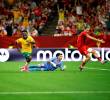 Nestory Irankunda marcó su primer gol en Mundiales. FOTO: <b>X Socceroos</b>
