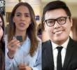 Laura Daniela Beltrán,<b> </b>“Lalis”, María Fernanda Carrascal y el creador de contenido Wally. Foto: redes sociales