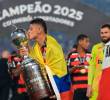 Jorge Carrascal ya ganó la Copa Libertadores con Flamengo en el 2025, siendo una de sus figuras. FOTO <b>GETTY </b>