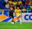 María Alejandra Baldovino es la goleadora del Sudamericano. El nuevo talento del fútbol femenino se lució ante Perú. <span class=mln_uppercase_mln>FOTO</span> <b><span class=mln_uppercase_mln>cortesía fcf</span></b>
