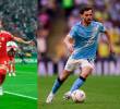 El futbolista inglés Harry Kane es una de las grandes figuras que tendrá la Copa del Mundo que se disputará en Norteamérica. El portugués Bernardo Silva será el “10” luso. Foto: Getty