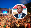 Pese a la convocatoria, el acto dejó inconformidad entre los presentes por la tardanza del presidente y la ausencia de soluciones concretas para la región. FOTO: PRESIDENCIA/COLPRENSA