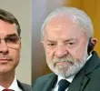 Flávio Bolsonaro le hace competencia a Luiz Inácio Lula da Silva y oficializa su candidatura presidencial en Brasil. FOTO: AFP