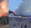 El incendio en el cerro San Marcos, en Villa de Leyva, ha consumido más de 200 hectáreas. Foto: Captura video @ColombiaOscura