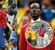 El hincha más famoso de la República Democrática del Congo reapareció tras la derrota ante Colombia con un mensaje de resistencia, orgullo nacional y felicitaciones a la selección colombiana. Foto: Tomada de Instagram @lumumbaveaofficiel y Captura de video de X @DiarioOle