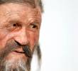 Según investigaciones recientes, así habría sido el rostro de Ötzi, un hombre asesinado hace más de cinco mil años. Foto AFP.