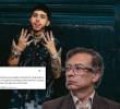 Un mensaje de Westcol provocó la confusión por parte del expresidente Gustavo Petro. Fotos: @westcol y Colprensa