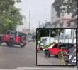 Momentos de la persecución por las avenidas de Ibagué. FOTO: imagen tomada de redes