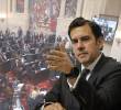 El ministro del Interior Rodrigo Lara radicó un acto legislativo para “transparentar” la relación entre el Gobierno y el Congreso. FOTOS: Colprensa