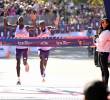 Competidores en la Maratón de Nueva York 2025. Foto: Getty
