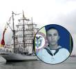 El joven marino es oriundo de Boyacá. Debido al suceso, varias actividades relacionadas al buque Gloria fueron canceladas en Barranquilla. Fotos: Armada Nacional y Colprensa