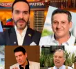 Arriba de derecha a izquierda: Carlos Mejía, Abelardo de la Espriella; Jorge Jaller. Abajo, derecha: Mauricio Tobón; Mauricio Gaona; Alejandro Ordóñez. Foto: Colprensa y redes sociales