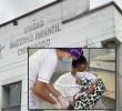 Adelante, uno de los pequeños que es atendido en este centro médico que atraviesa una grave crisis. FOTO: Cortesía