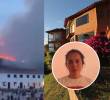 Eliana es la administradora del Hotel Suites Arcoíris, en peligro por el incendio que se presenta en Villa de Leyva, Boyacá. Foto: Redes sociales.