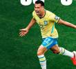 El futbolista Gabriel Martinelli anotó el gol que le dio la victoria a Brasil contra Japón en Houston. Foto: tomada del x de @FifaWorldCup