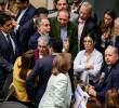 Por casi 12 horas la plenaria del Senado debatió y votó gran parte del articulado del texto de la reforma laboral, y definió terminar este trámite el próximo lunes, 16 de junio. <b><span class=mln_uppercase_mln> </span></b>FOTO<b><span class=mln_uppercase_mln> Colprensa</span></b>