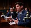 Sam Altman, director ejecutivo de OpenAI, cuestionó las cifras que circulan sobre el consumo de agua asociado con cada consulta de ChatGPT. FOTOS GETTY Y EL COLOMBIANO