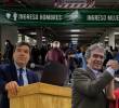 El abogado Mauricio Pava y el candidato presidencial Sergio Fajardo y su fórmula Edna Bonilla. Foto: Colprensa