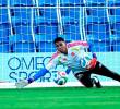 El arquero Kevin Mier, del Cruz Azul de México, podría ser el titular de Colombia en su partido contra Perú. Foto: tomada del x de @SeleccionColombia