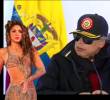 El mandatario hizo referencia a la famosa canción de Shakira “Las mujeres no lloras, las mujeres facturan”. Foto: Colprensa y captura de video.