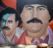 Aspecto de uno de los murales del antiguo museo de Pablo Escobar en Medellín en 2023. FOTO: Carlos Velásquez