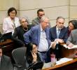 Diez horas de debate y sin descanso se llevaron a cabo en la plenaria del Senado, para aprobar la reforma laboral. <b><span class=mln_uppercase_mln> </span></b>FOTO<b><span class=mln_uppercase_mln> colprensa</span></b>