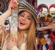 Shakira se reencontró en Madrid con 130 hacedores del Carnaval de Barranquilla, quienes llevaron las tradiciones y la alegría de la fiesta a sus conciertos en España. FOTO: Carnaval de Barranquilla.