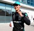 El piloto británico George Russell de Mercedes logró la <i>pole position </i>del Gran Premio de Fórmula 1 de Canadá.<b> </b> FOTO GETTY