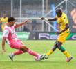Con su triunfo a domicilio 1-2 ante Envigado, el Bucaramanga asumió el liderato de la Liga Beplay con 27 puntos. FOTO COLPRENSA