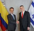 El canciller entrante de Colombia y el de Israel se reunieron. Foto: @gidonsaar