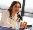 Iris Marín, defensora del Pueblo hizo un llamado a respetar la decisión de la juez del caso Uribe, Sandra Heredia. Foto, Colprensa.