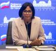 Delcy Rodriguez, presidenta encargada de Venezuela. FOTO: Getty