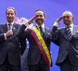 Con la banda cruzando el pecho de Abelardo de la Espriella, Colombia comenzó oficialmente un nuevo ciclo político. FOTO: PRESIDENCIA