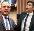 El guajiro Alfredo Deluque (Partido de La U), amigo personal del presidente electo, llega con más respaldo para ganar la presidencia del Senado.El conservador cordobés Nicolás Barguil (derecha) no tendría competencia para asumir la Cámara de Representantes. FOTO: Redes sociales
