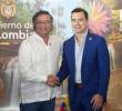 El presidente de Colombia, Gustavo Petro, dejó la puerta abierta para un diálogo con su homólogo ecuatoriano Daniel Noboa, tras la confrontación arancelaria. FOTO: Colprensa