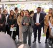 La ministra de Agricultura, Martha Carvajalino, encabezó la delegación del gobierno que estuvo en Ipiales, Nariño. FOTO tomada de X