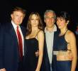 En la foto aparece Donald Trump y su actual esposa, Melania Trump, junto a Jeffrey Epstein y su pareja, Ghislaine Maxwell. Foto: Getty Images