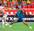 El mediocampista Richard Ríos es uno de los jugadores llamados a asumir protagonismo en el nuevo proceso de la Selección Colombia. FOTO: AFP