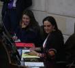 Paloma Valencia se pronunció sobre la salida de María Fernanda Cabal y José Félix Lafaurie del Centro Democrático y aseguró que el partido “no se va a dividir”. FOTO: Colprensa.