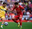 Daniel Muñoz y Luis Díaz podrían ser compañeros en Liverpool en la próxima temporada, de acuerdo con lo que especula la prensa inglesa. FOTO: GETTY
