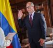 Alfredo Saade en su posesión como Embajador de Colombia en Brasil. FOTO: Cortesía