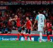Joaquín Varela celebrando un gol ante Millonarios en 2023. FOTO: <b>X Dim oficial</b>