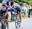 El ciclista colombiano Egan Bernal busca terminar entre los 10 mejores corredores de la ronda ibérica 2025 en la clasificación general. FOTO: TOMADA DEL X DE @LaVuelta